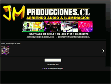 Tablet Screenshot of jmproduccioneschile.blogspot.com