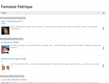 Tablet Screenshot of fantaisie-feerique.blogspot.com