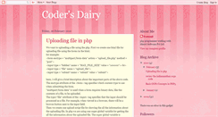 Desktop Screenshot of codersdairy.blogspot.com