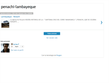 Tablet Screenshot of penachi-lambayeque.blogspot.com