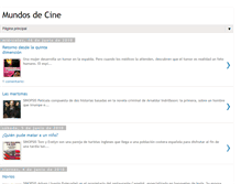Tablet Screenshot of mundosdecine.blogspot.com