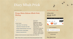 Desktop Screenshot of mbah-priok.blogspot.com