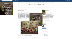 Desktop Screenshot of crafty-teacher.blogspot.com