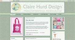 Desktop Screenshot of clairehurd.blogspot.com