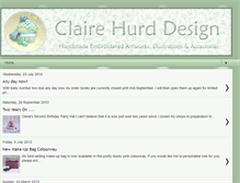 Tablet Screenshot of clairehurd.blogspot.com