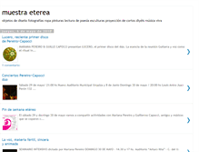 Tablet Screenshot of muestraeterea.blogspot.com
