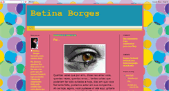 Desktop Screenshot of betinaborges.blogspot.com