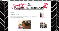 Desktop Screenshot of freestylemotherhood.blogspot.com