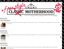 Tablet Screenshot of freestylemotherhood.blogspot.com