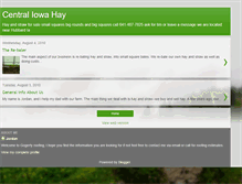 Tablet Screenshot of centraliowahay.blogspot.com