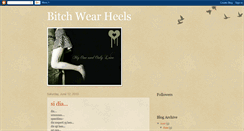 Desktop Screenshot of heelsonme.blogspot.com