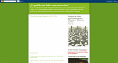 Desktop Screenshot of lasmatematicasenelarte.blogspot.com