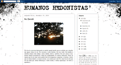 Desktop Screenshot of humanoshedonistas.blogspot.com