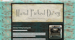 Desktop Screenshot of handpickeddaisy.blogspot.com