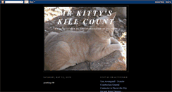 Desktop Screenshot of killcount.blogspot.com