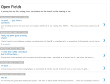 Tablet Screenshot of myopenfields.blogspot.com