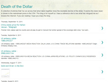 Tablet Screenshot of deathofthedollar.blogspot.com