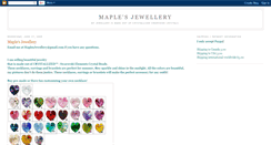 Desktop Screenshot of maple-jewellery.blogspot.com