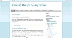 Desktop Screenshot of familiadraghi.blogspot.com