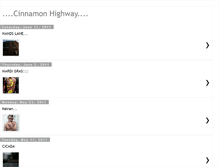 Tablet Screenshot of cinnamonhighway.blogspot.com