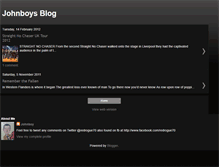 Tablet Screenshot of johnboy-johnboysblog.blogspot.com