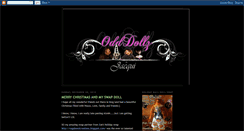 Desktop Screenshot of odddollz.blogspot.com