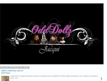 Tablet Screenshot of odddollz.blogspot.com