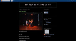 Desktop Screenshot of escueladeteatrojunin.blogspot.com