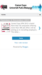 Mobile Screenshot of careerexpoupm.blogspot.com