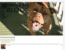 Tablet Screenshot of modifiedk9.blogspot.com