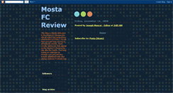 Desktop Screenshot of mostafcreview.blogspot.com