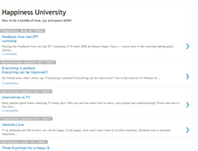 Tablet Screenshot of happinessuniversity.blogspot.com