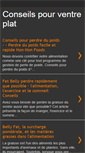 Mobile Screenshot of conseils-pour-ventre-plat.blogspot.com