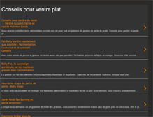 Tablet Screenshot of conseils-pour-ventre-plat.blogspot.com