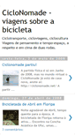 Mobile Screenshot of ciclonomade.blogspot.com