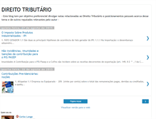 Tablet Screenshot of blogdireitotributario.blogspot.com