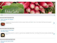 Tablet Screenshot of kitchencactus.blogspot.com