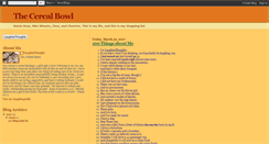 Desktop Screenshot of chex-n-cheerios.blogspot.com