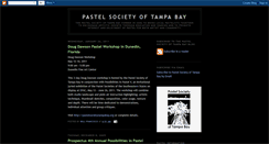 Desktop Screenshot of pastelsocietytampabay.blogspot.com