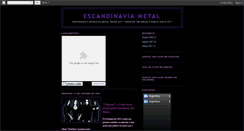 Desktop Screenshot of escandinaviametal.blogspot.com
