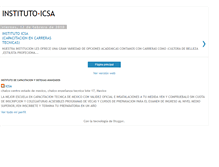 Tablet Screenshot of instituto-icsa.blogspot.com