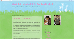 Desktop Screenshot of golly-molly.blogspot.com