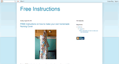 Desktop Screenshot of nursingcoversandcrafts.blogspot.com