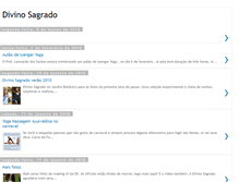 Tablet Screenshot of divinosagrado.blogspot.com