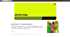 Desktop Screenshot of electro-metro.blogspot.com