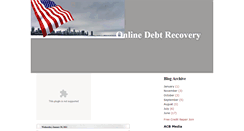 Desktop Screenshot of online-debt-recovery.blogspot.com