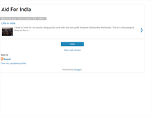 Tablet Screenshot of indiavolunteer.blogspot.com