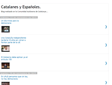 Tablet Screenshot of catalanesyespanoles.blogspot.com