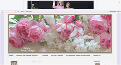 Desktop Screenshot of bellasrosecottage.blogspot.com
