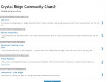Tablet Screenshot of crystalridgecc.blogspot.com